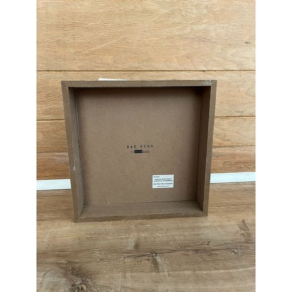 VHTF NWT Rae Dunn Thank You For Helping Me Grow Picture Wooden Frame - Picture 3 of 3